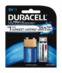 BATTERY DURACELL ULTRA 9V