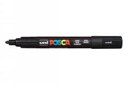 MARKER UNI POSCA PC5M BULLET TIP BLACK