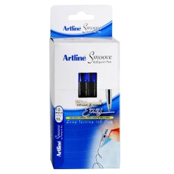PEN ARTLINE BP SMOOVE 1MM BLUE BX50