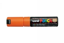 SP - MARKER UNI POSCA PC8K CHISEL TIP ORANGE
