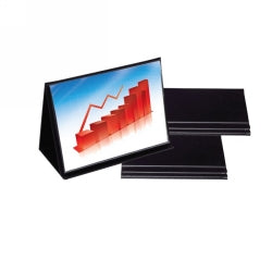 SP- EASEL DISPLAY BOOK BANTEX A4 20 POCKET BLACK
