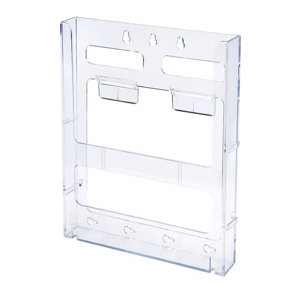 BROCHURE HOLDER DEFLECTO A4 LIT-LOC