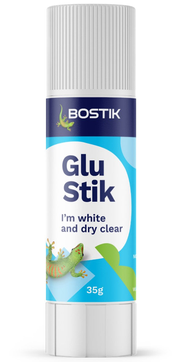 GLUE BOSTIK 35GM GLU STIK CLEAR