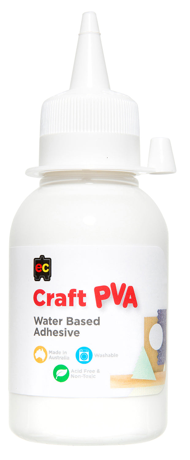 GLUE EC 125ML CRAFT PVA WATER BASED