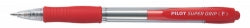 PEN PILOT BP SUPER GRIP BPGP-10R RETRACT F RED