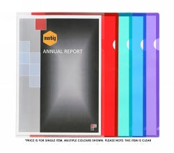 LETTER FILE MARBIG A4 ULTRA PP CLEAR PK10