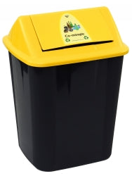 WASTE SEPARATION BIN ITALPLAST 32L CO MINGLE