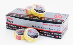 TAPE CLEAR PILOTAPE 12MMX10