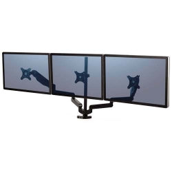 MONITOR ARM FELLOWES PLATINUM SERIES TRIPLE BLACK