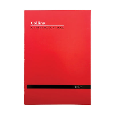 ACCOUNT BOOK COLLINS A24 FEINT