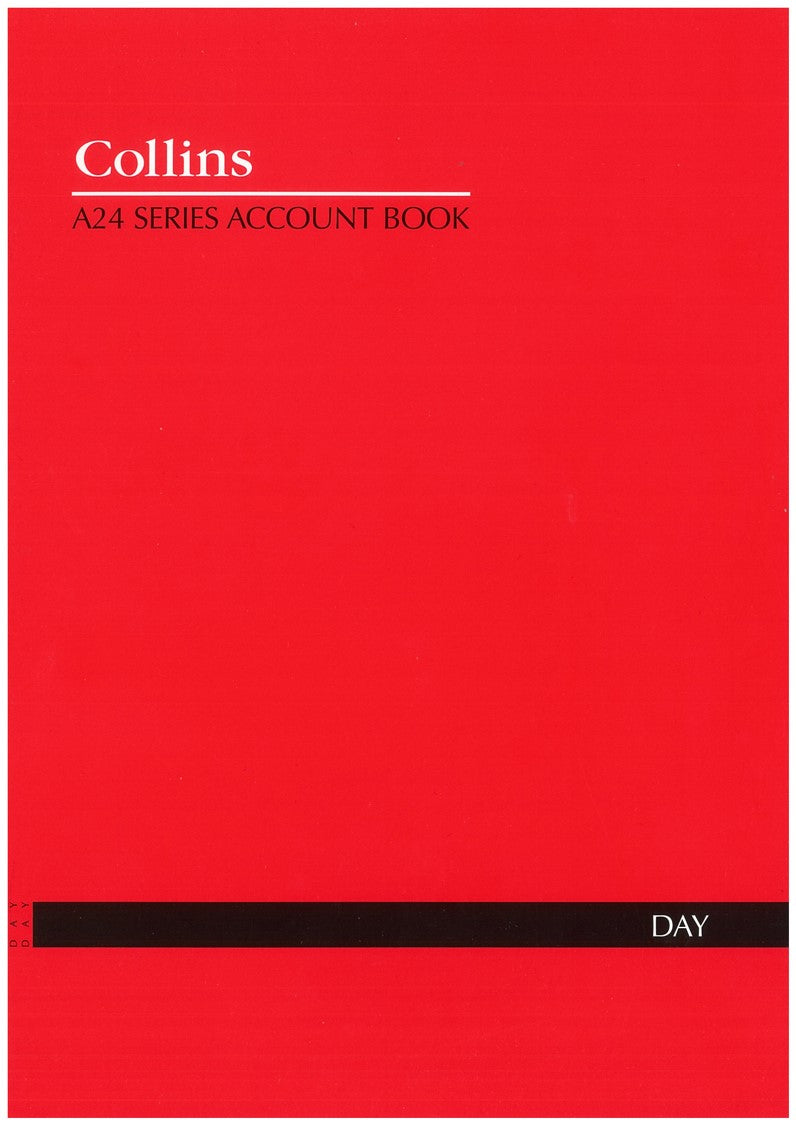 ACCOUNT BOOK COLLINS A24 DAY