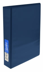 SP- BINDER INSERT BANTEX A4 4 D-RING 25MM BLUE