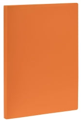 FLAT FILE MARBIG A4 REPORT COVER SUMMER COLOURS ORANGE