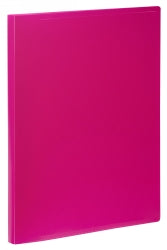 FLAT FILE MARBIG A4 REPORT COVER SUMMER COLOURS PINK