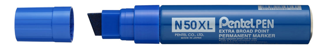 SP- MARKER PENTEL PERMANENT & WATERPROOF N50XL CHISEL BLUE