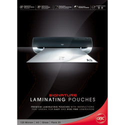 LAMINATING POUCHES GBC SIGNATURE A3 125 MICRON PK25