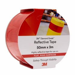 REFLECTIVE TAPE 3M 50MMX3M 983-72 DIAMOND GRADE RED