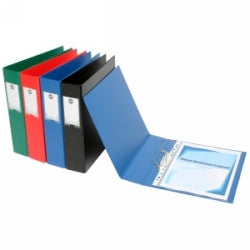 SP- BINDER MARBIG A4 4D 38MM ENVIRO DELUXE BLACK