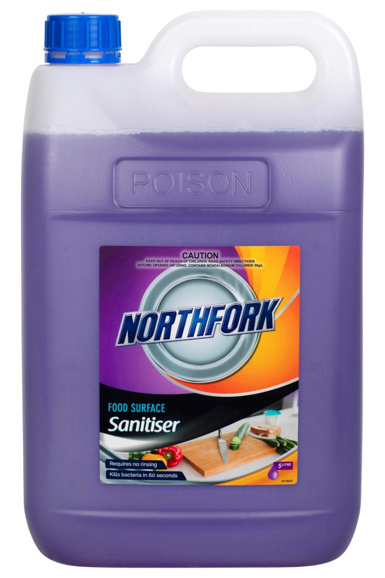 FOOD SURFACE SANITISER NORTHFORK 5