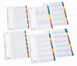 SP- DIVIDERS BANTEX A4 MYLAR 5 TAB