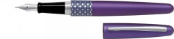 SP- PEN PILOT MEDIUM MR3 FOUNTAIN ELLIPSE VIOLET BARREL BLACK INK