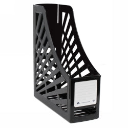 MAGAZINE STAND ITALPLAST GREENR RECYCLED BLACK