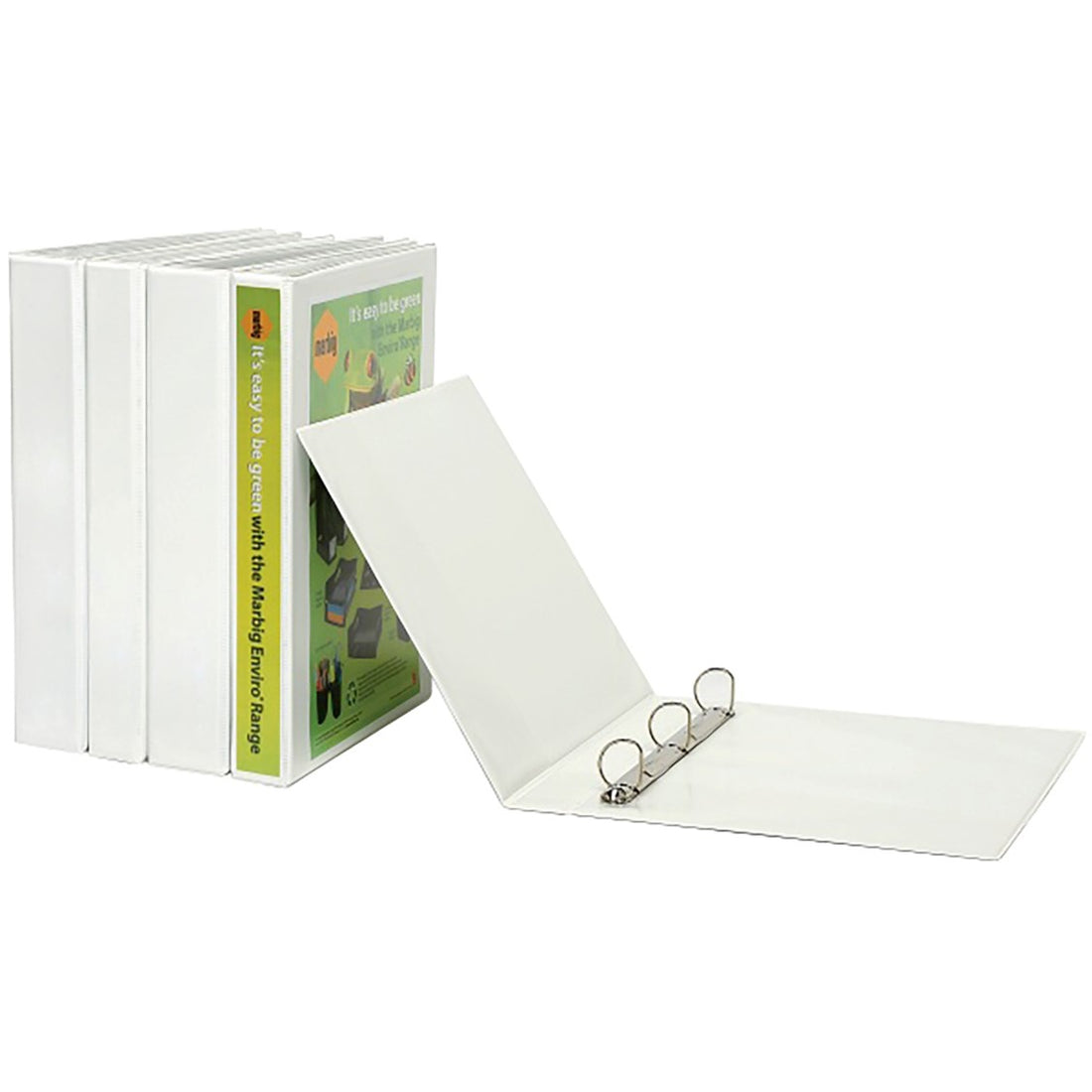 SP- BINDER 19MM A4 3D INSERT ACCO 19MM BINDER WHITE