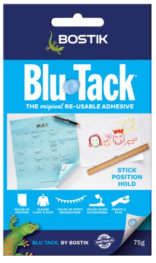 BLU TACK BOSTIK 75G