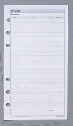 SP- DAYPLANNER REFILL DEBDEN FINANCES DK1003