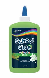 GLUE BOSTIK 250ML SCHOOL COLOURED GREEN