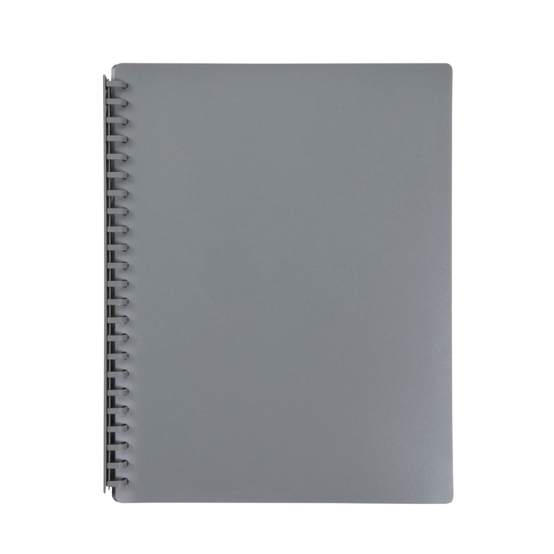 SP- DISPLAY BOOK MARBIG A4 REFILLABLE GREY 20P