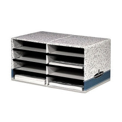 LITERATURE ORGANISER FELLOWES BANKER BOX 8 COMP