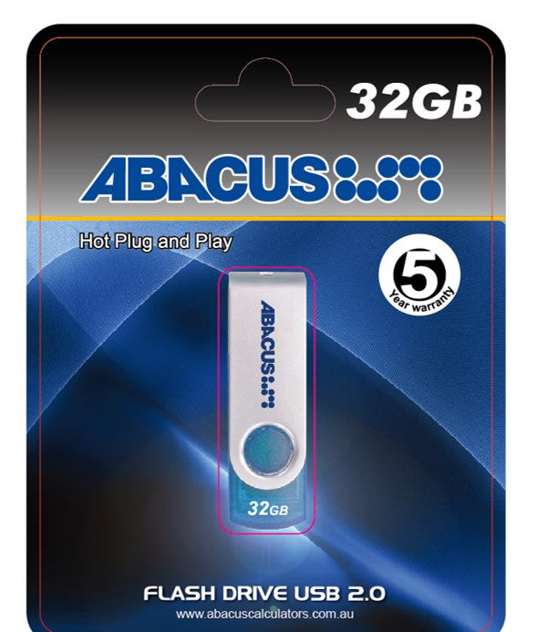 USB 2.0 ABACUS 32GB SWIVE