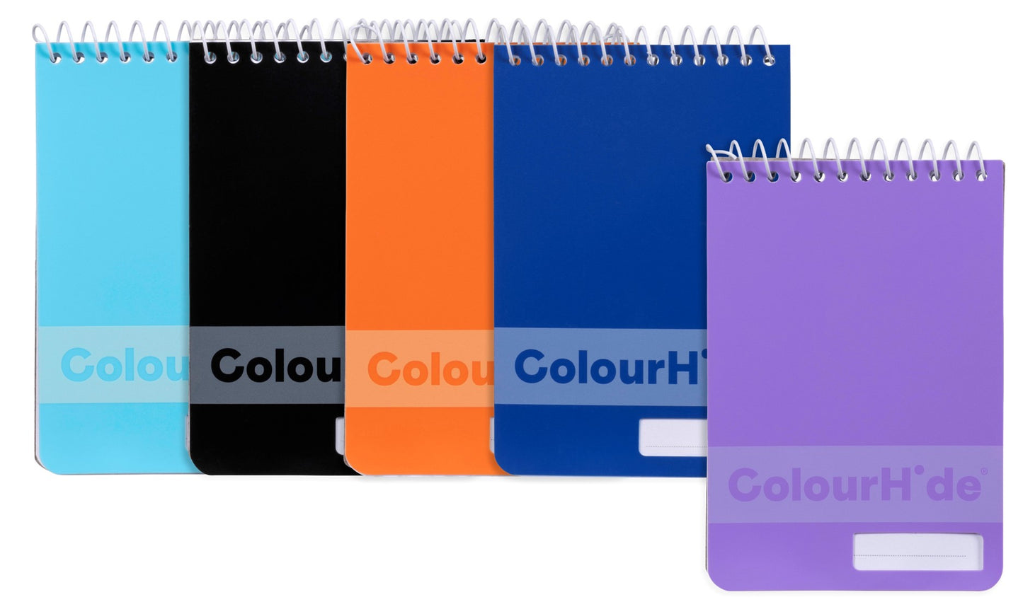 NOTEBOOK COLOURHIDE POCKET 112X77MM 96PGPG ASTD PK5