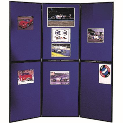 SP- DISPLAY BOARD NOBO PORTABLE 6 PANE