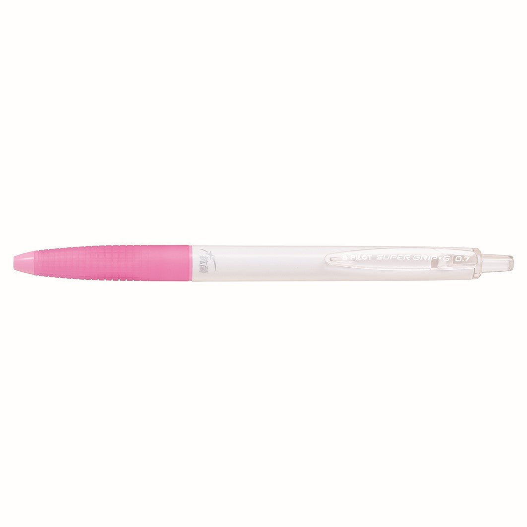 PEN PILOT SUPERGRIP G 0.7MM ANTIMICROBIAL RETRACTABLE BALLPOINT RED