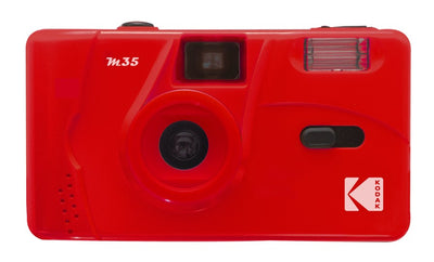CAMERAS KODAK RESUSABLE FILM M35 FLAME SCARLET