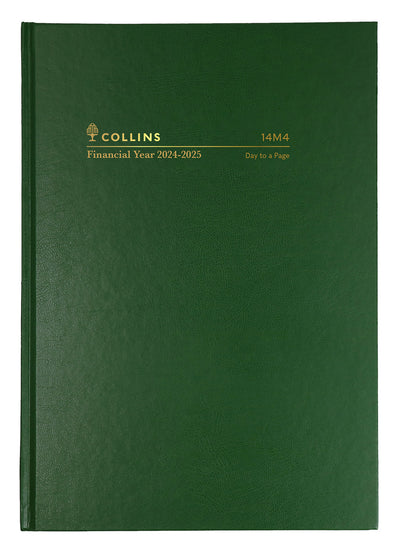DIARY COLLINS FINANCIAL YEAR 23-24 A4 14M4 P40 DTP GREEN