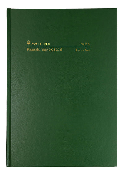 DIARY COLLINS FINANCIAL YEAR 23-24 A5 18M4 P40 DTP GREEN