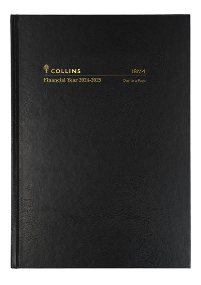 DIARY COLLINS FINANCIAL YEAR 23-24 A5 18M4 P99 DTP BLACK