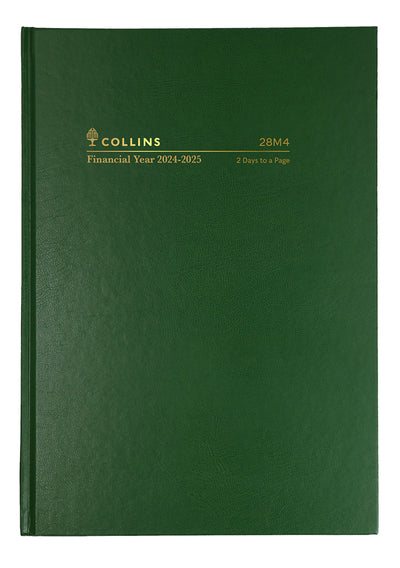 DIARY COLLINS FINANCIAL YEAR 23-24 A5 28M4 P40 2DTP GREEN