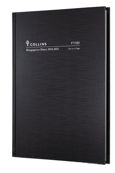 DIARY KINGSGROVE FINANCIAL YEAR 23-24 A5 181 P99 DTP BLACK