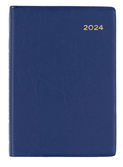 DIARY 2024 COLLINS BELMONT A7 237.V59 PVC POCKET 2DTP NAVY