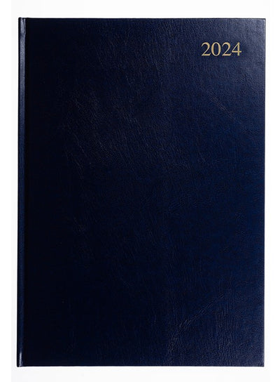 DIARY 2024 COLLINS ESSENTIAL A4 ESSA41.60 1DTP BLUE