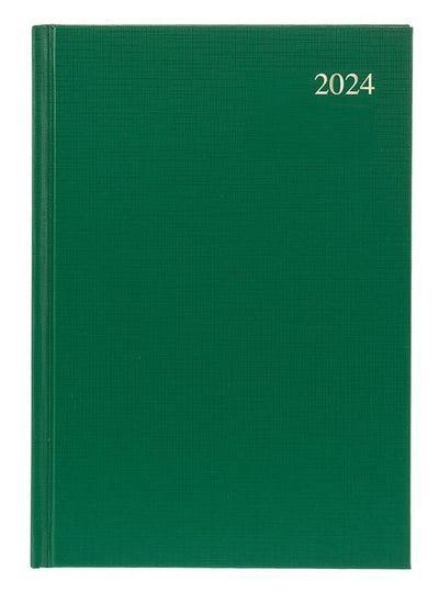 DIARY 2024 COLLINS ESSENTIAL A4 ESSA41.52 1DTP GREEN