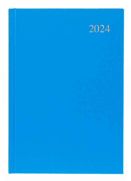 DIARY 2024 COLLINS ESSENTIAL A4 ESSA41.57 1DTP LIGHT BLUE