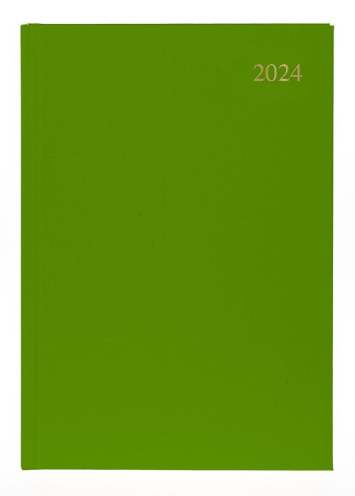 DIARY 2024 COLLINS ESSENTIAL A4 ESSA41.64 1DTP LIME