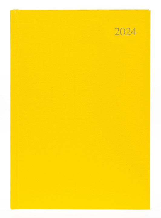 DIARY 2024 COLLINS ESSENTIAL A4 ESSA41.45 1DTP YELLOW