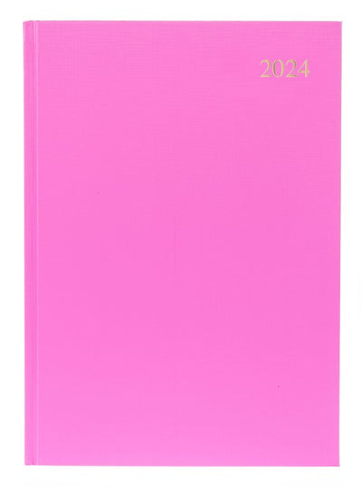 DIARY 2024 COLLINS ESSENTIAL A4 ESSA43.50 WTV PINK