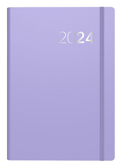 DIARY 2024 COLLINS LEGACY A5 CL53.55 WTV PURPLE